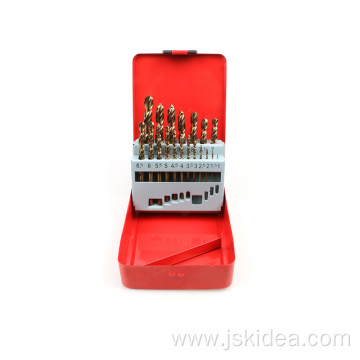 Metal Box Twist Drill Bit 19PCS Set